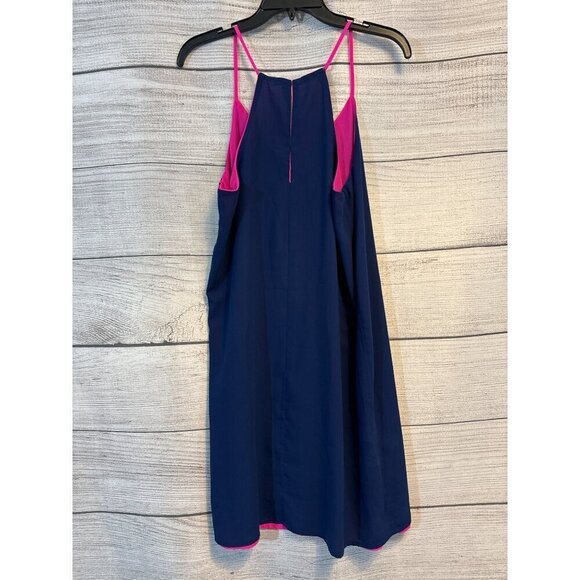 Reversible Pink & Blue Spaghetti Strap Dress - Picture 2 of 6